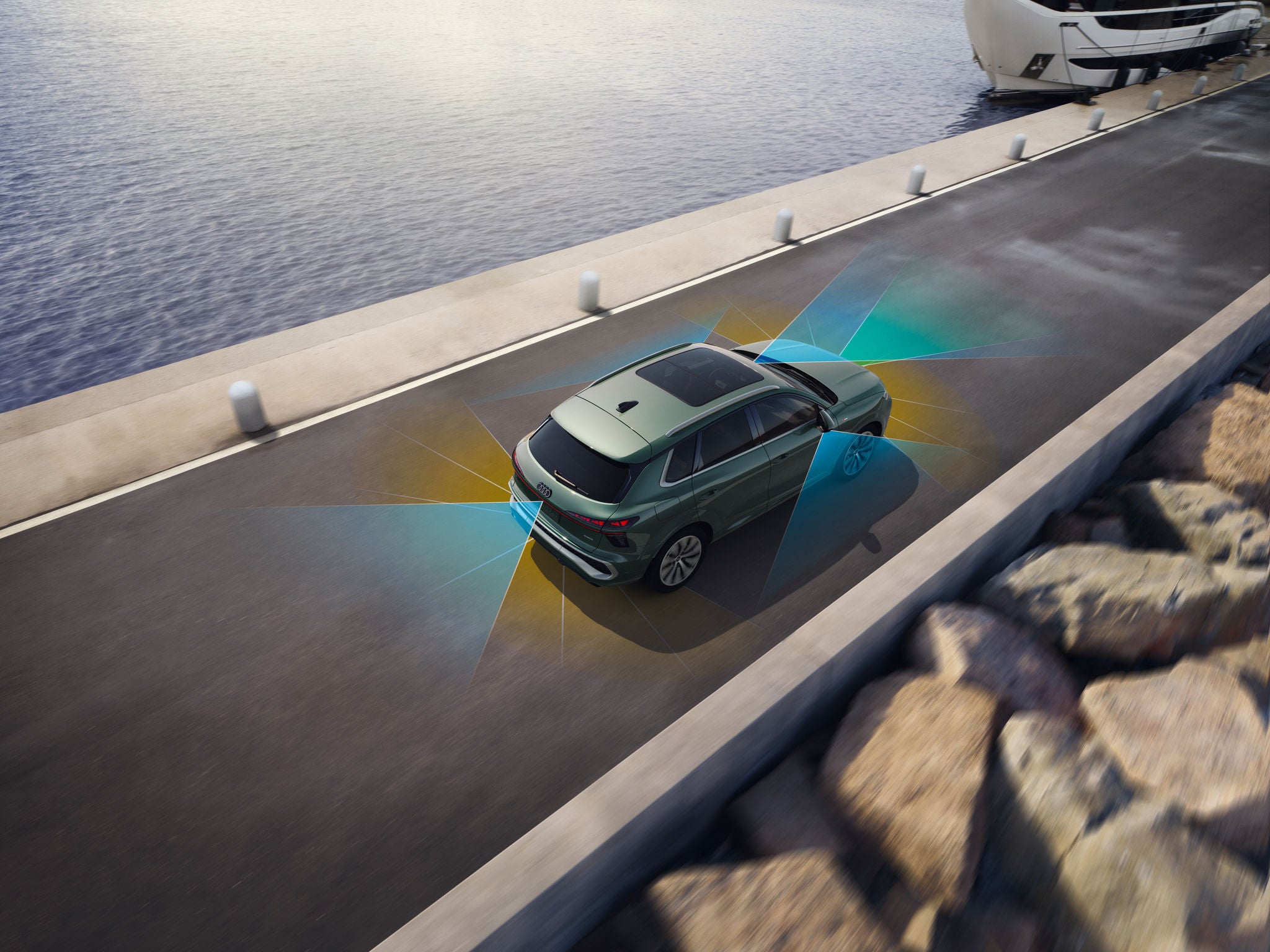 Audi blind spot detection